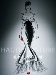 服裝畫．禮服設計