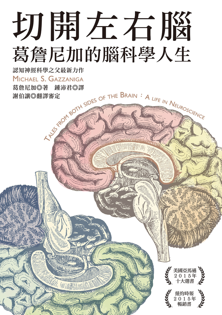 切開左右腦:葛詹尼加的腦科學人生