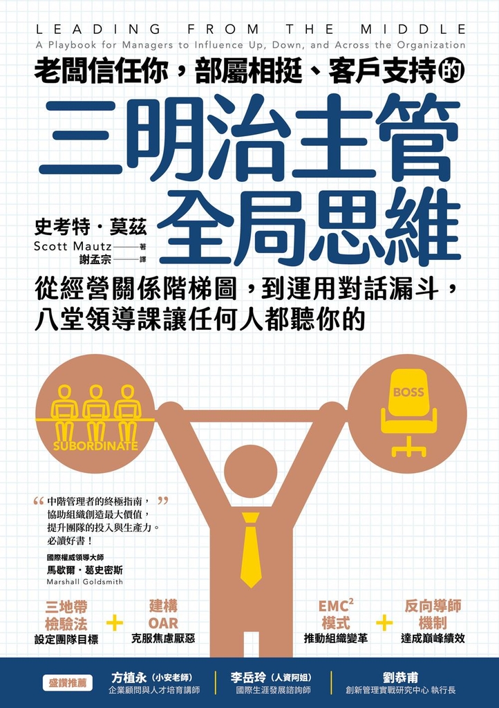老闆信任你,部屬相挺、客戶支持的「三明治主管全局思維」