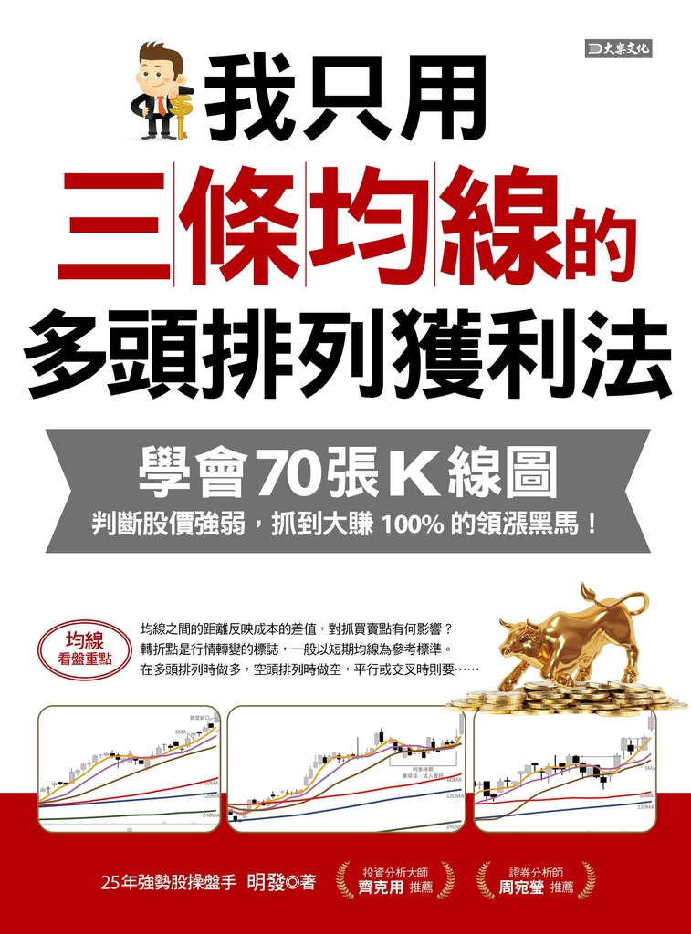 我只用三條均線的多頭排列獲利法