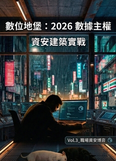 數位地堡:2026 數據主權與資安建築實戰 Vol. 3_職場資安博弈封面